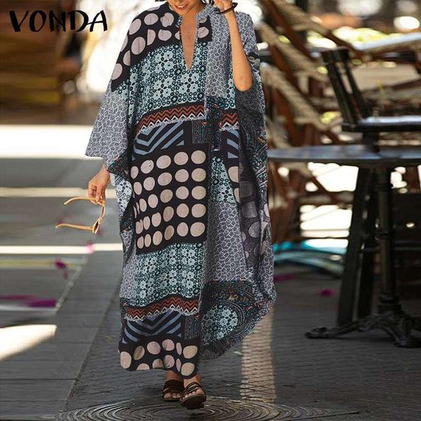 autumn winter long maxi dress 2021 women v neck sleeve vintage printed dresses plus size bohemain vestidos 5xl casual, Black;gray
autumn winter long maxi dress 2021 women v neck sleeve vintage printed dresses plus size bohemain vestidos 5xl casual, Black;gray