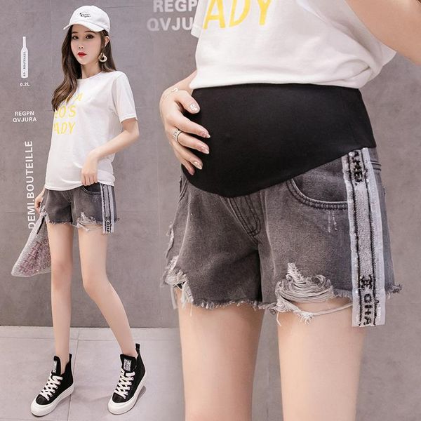 maternity bottoms 2021 summer pregnant women denim shorts cotton blend abdominal support sequin ribbon embroidered clothes leggings for, White
maternity bottoms 2021 summer pregnant women denim shorts cotton blend abdominal support sequin ribbon embroidered clothes leggings for, White
