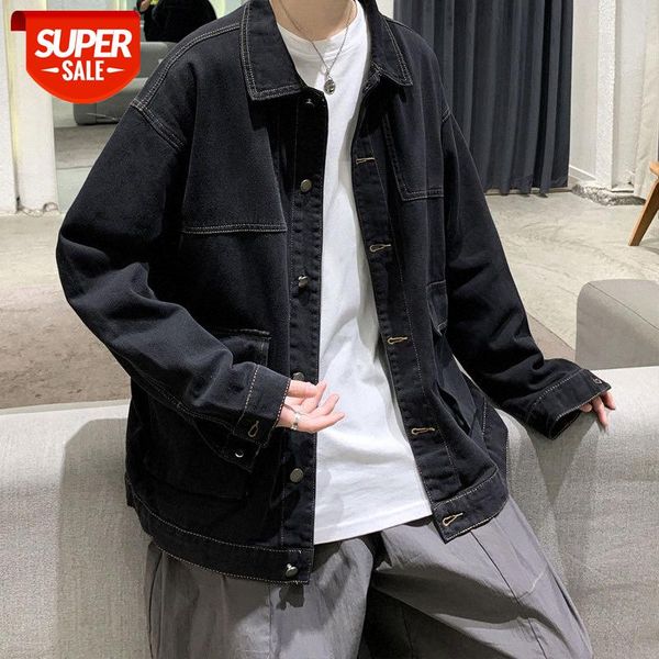 dressed handsome denim jacket male harajuku port style design sense retro tooling fried street #4n5j, Black;brown
dressed handsome denim jacket male harajuku port style design sense retro tooling fried street #4n5j, Black;brown