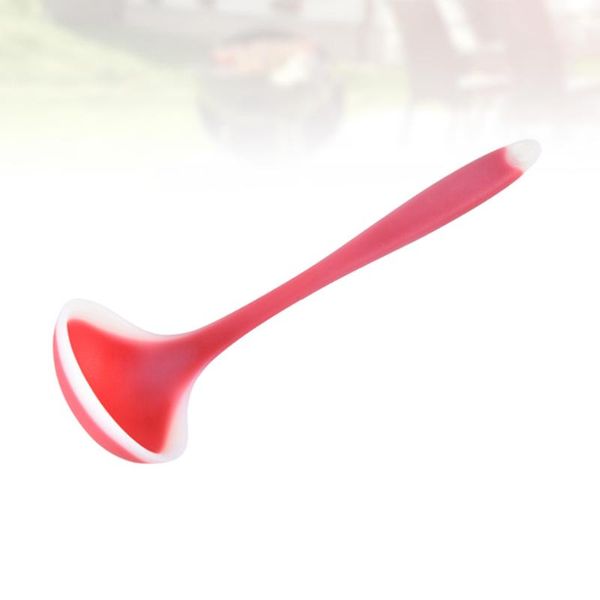 spoons ktchen silicone soup ladle high temperature resistance non-stick spoon (red)
spoons ktchen silicone soup ladle high temperature resistance non-stick spoon (red)