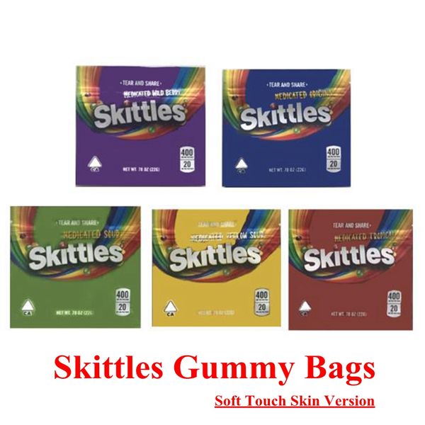 5 types medicated sour skittles edibles packaging bags empty soft touch skin 400mg rainbow packages warheads candy smell proof resealable zi
5 types medicated sour skittles edibles packaging bags empty soft touch skin 400mg rainbow packages warheads candy smell proof resealable zi