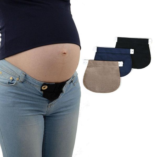 maternity bottoms pregnant women's belt extension buckle clothing aids during pregnancy waist length, White
maternity bottoms pregnant women's belt extension buckle clothing aids during pregnancy waist length, White