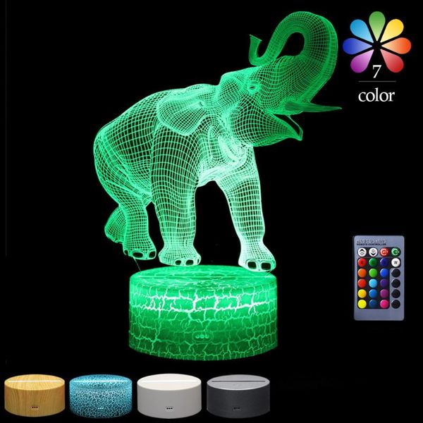 table lamps 3d night light for kids elephant led illusion lamp desk lights children gifts toys 7 colors changing with touch remote control
table lamps 3d night light for kids elephant led illusion lamp desk lights children gifts toys 7 colors changing with touch remote control