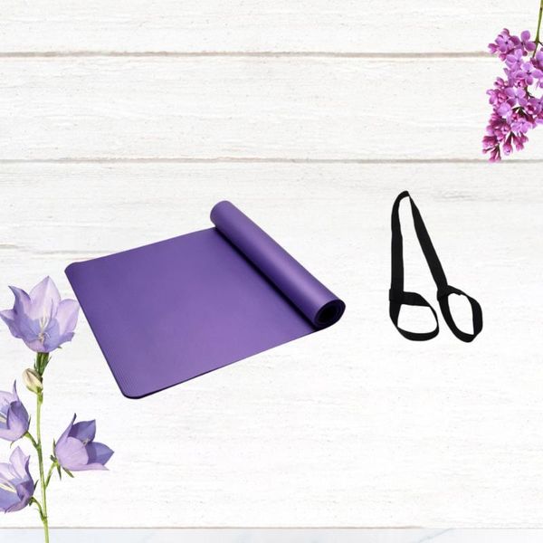 yoga mats 183x61x1.5cm knee pad fitness elbow cushion seat floor mat soft nbr with bandage strap (purple)
yoga mats 183x61x1.5cm knee pad fitness elbow cushion seat floor mat soft nbr with bandage strap (purple)