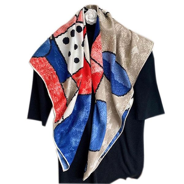 scarves design print lady scarf square hijab foulard twill silk large kerchief female soft headband 2021 wraps bandana hijabs, Blue;gray
scarves design print lady scarf square hijab foulard twill silk large kerchief female soft headband 2021 wraps bandana hijabs, Blue;gray