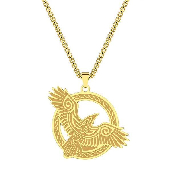 pendant necklaces kinitial stainless steel exquisite raven eagle charm necklace for men's women's choker animal jewelry gift, Silver
pendant necklaces kinitial stainless steel exquisite raven eagle charm necklace for men's women's choker animal jewelry gift, Silver