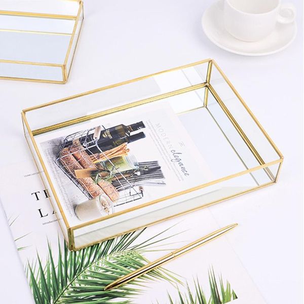 storage bottles & jars nordic retro tray gold rectangle glass makeup organizer dessert plate jewelry display home kitchen decor
storage bottles & jars nordic retro tray gold rectangle glass makeup organizer dessert plate jewelry display home kitchen decor
