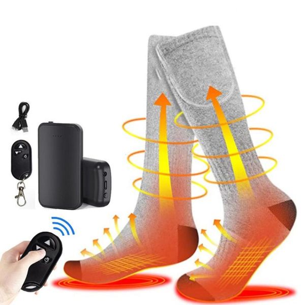 sports socks heated remote control electric heating rechargeable battery winter thermal men women outdoor adjust the temper, Black
sports socks heated remote control electric heating rechargeable battery winter thermal men women outdoor adjust the temper, Black
