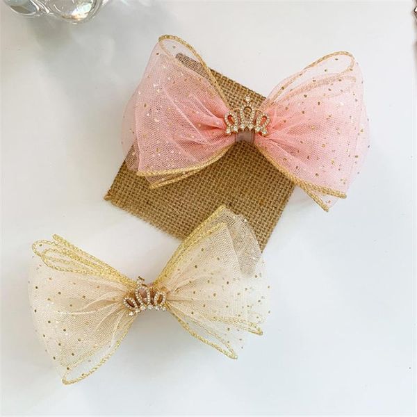hair accessories girls bow crown clips shinny gauze children barrettes cute kids hairpins birthday gift, Slivery;white
hair accessories girls bow crown clips shinny gauze children barrettes cute kids hairpins birthday gift, Slivery;white