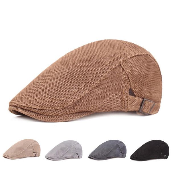 berets beret women summer net hat breathable visor men's cap flat autumn winter classic vintage sboy solid, Blue;gray
berets beret women summer net hat breathable visor men's cap flat autumn winter classic vintage sboy solid, Blue;gray