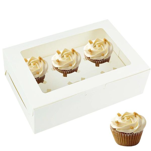 5pcs 6holes muffin cupcake box with window cookie candy dessert packing for wedding birthday party christmas home decoration gift wrap
5pcs 6holes muffin cupcake box with window cookie candy dessert packing for wedding birthday party christmas home decoration gift wrap