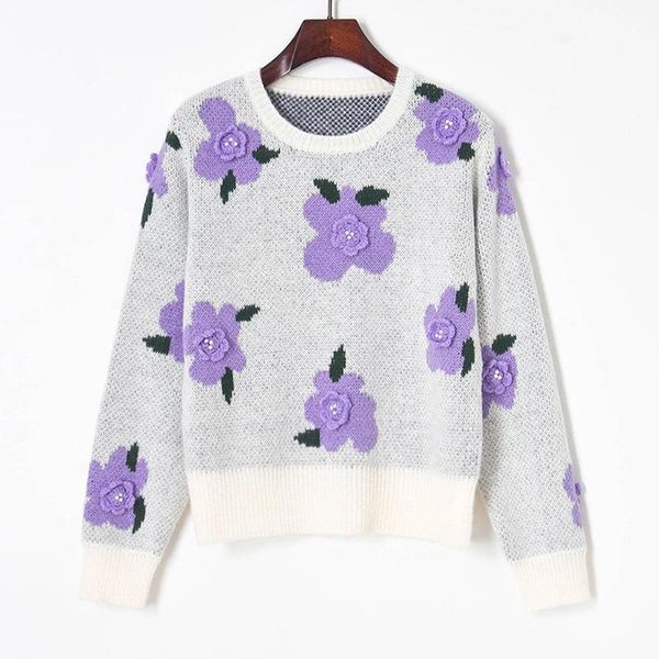 women's sweaters 2021 autumn women sweater pullovers fashion knit o-neck jumper jersey floral embroidery vintage streetwear korean clo, White;black
women's sweaters 2021 autumn women sweater pullovers fashion knit o-neck jumper jersey floral embroidery vintage streetwear korean clo, White;black