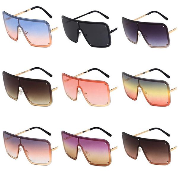 sunglasses fashion siamese sun glasse gradient lens goggles anti-uv spectacles rivet eyeglasses ornamental adumbral a++, White;black
sunglasses fashion siamese sun glasse gradient lens goggles anti-uv spectacles rivet eyeglasses ornamental adumbral a++, White;black