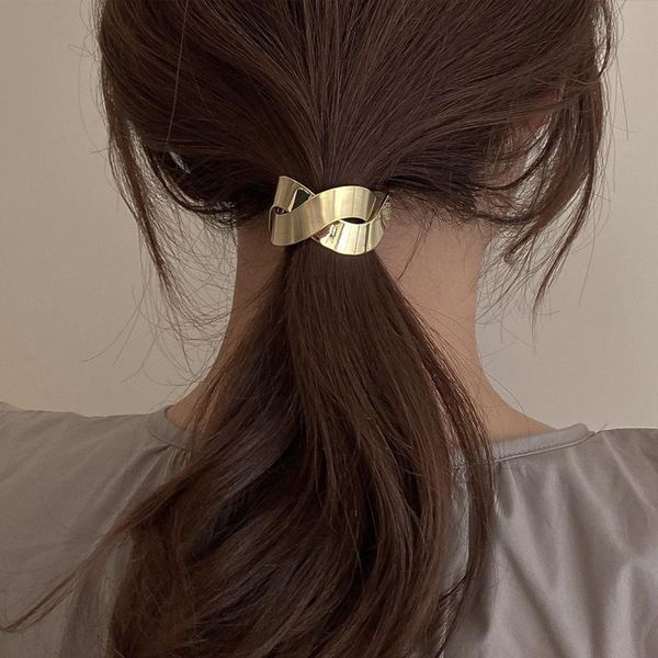 hair clips & barrettes kpop aesthetic smooth brushed stitching metal cross rope ring accessories female gold silver color jewelery, Golden;silver
hair clips & barrettes kpop aesthetic smooth brushed stitching metal cross rope ring accessories female gold silver color jewelery, Golden;silver