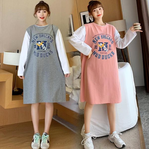 maternity dresses 8076# clothes spring autumn cotton letter printing loose stylish dress for pregnant women mom, White
maternity dresses 8076# clothes spring autumn cotton letter printing loose stylish dress for pregnant women mom, White