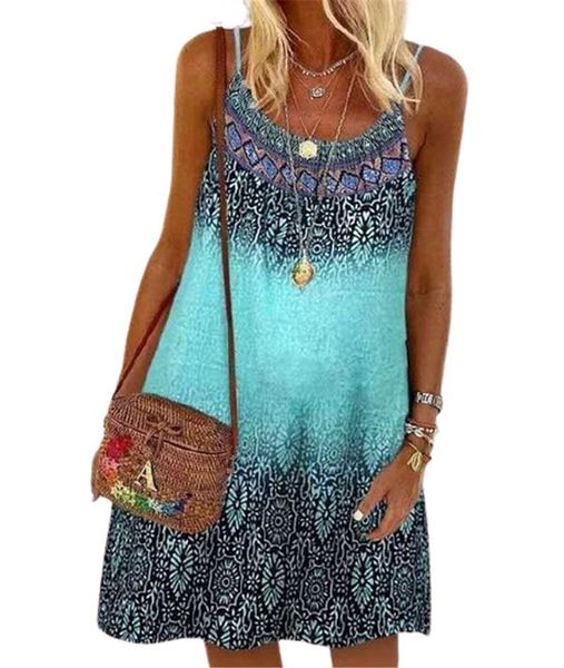 casual dresses 5xl plus size vintage gradient print women dress loose sleeveless chiffon tank boho beach mini femme vestidos, Black;gray 
casual dresses 5xl plus size vintage gradient print women dress loose sleeveless chiffon tank boho beach mini femme vestidos, Black;gray