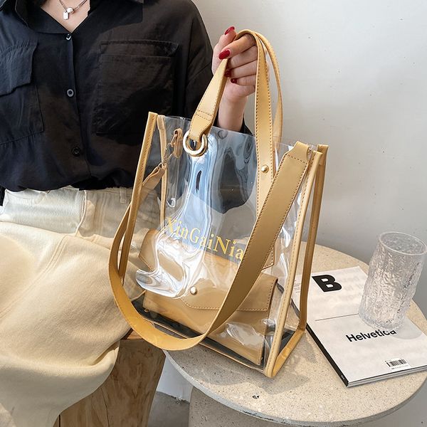 niche design large capacity transparent bag new fashion summer fashion crossbody bag handbag tote bag shoulder width 26cm
niche design large capacity transparent bag new fashion summer fashion crossbody bag handbag tote bag shoulder width 26cm