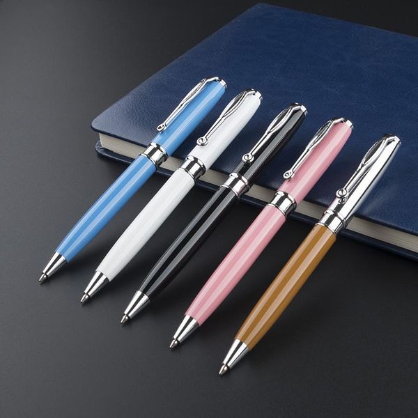 colored metal classic ballpoint pen 1pc pen/lot, learn office school stationery gift luxury & el business refil pens, Blue;orange
colored metal classic ballpoint pen 1pc pen/lot, learn office school stationery gift luxury & el business refil pens, Blue;orange