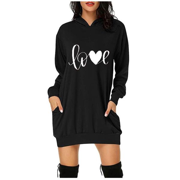women's hoodies & sweatshirts sweatshirt women fashion valentine's day letter print hooded pockets short clothes bluza damska, Black
women's hoodies & sweatshirts sweatshirt women fashion valentine's day letter print hooded pockets short clothes bluza damska, Black