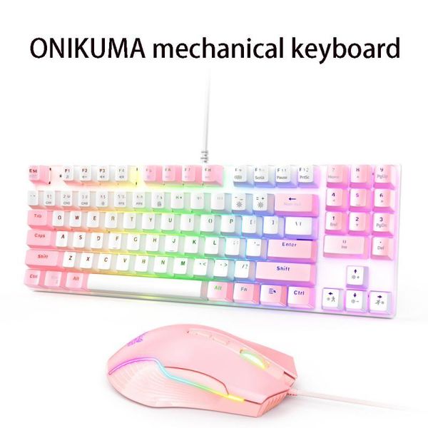 keyboard mouse combos gaming mechanical 89key wired backlit and set rgb led usb for gamer pc
keyboard mouse combos gaming mechanical 89key wired backlit and set rgb led usb for gamer pc