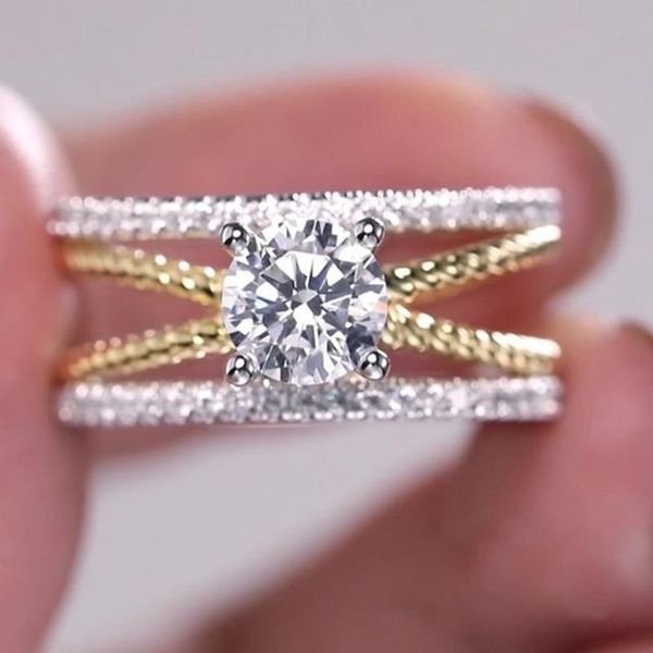 luxury gold silver color geometry engagement ring for women lady anniversary gift jewelry wholesale moonso r5488 cluster rings, Golden;silver
luxury gold silver color geometry engagement ring for women lady anniversary gift jewelry wholesale moonso r5488 cluster rings, Golden;silver