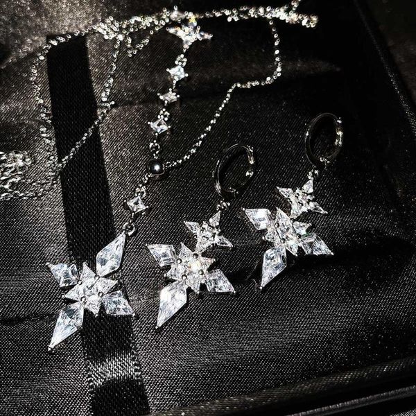 earrings & necklace south korea style long tassel clavicle chains for women shiny star elegant costume matching jewelry sets 2021, Silver
earrings & necklace south korea style long tassel clavicle chains for women shiny star elegant costume matching jewelry sets 2021, Silver