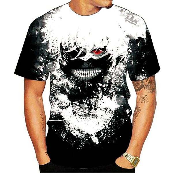 men's t-shirts tokyo ghoul 3d print male t-shirt cartoon anime that female universal creative round neck short sleeve harajuku cool t s, White;black
men's t-shirts tokyo ghoul 3d print male t-shirt cartoon anime that female universal creative round neck short sleeve harajuku cool t s, White;black