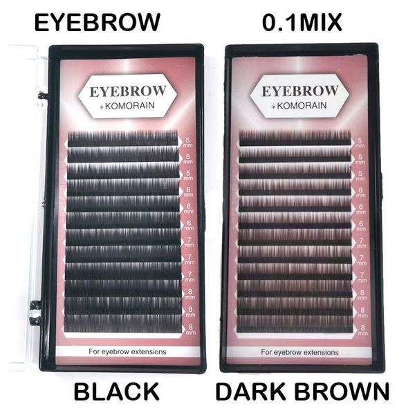 false eyelashes 1 tray eyebrow extensions black/dark brown color 0.1 i mix 5/6/7/8mm makeup professional
false eyelashes 1 tray eyebrow extensions black/dark brown color 0.1 i mix 5/6/7/8mm makeup professional
