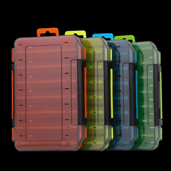 fishing accessories walk fish lure box double sided boxes 14 compartments tackle hook storage case
fishing accessories walk fish lure box double sided boxes 14 compartments tackle hook storage case