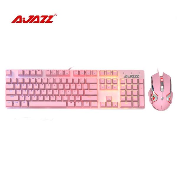keyboard mouse combos pink real mechanical and set with blue/red switch cute girls e-sports gamer computer peripherals
keyboard mouse combos pink real mechanical and set with blue/red switch cute girls e-sports gamer computer peripherals