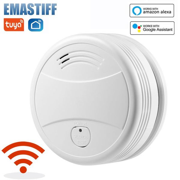 smart home control tuya wifi smoke detector tuya/smart life app timer remote voice with alexa google wireless fire alarm sensor
smart home control tuya wifi smoke detector tuya/smart life app timer remote voice with alexa google wireless fire alarm sensor