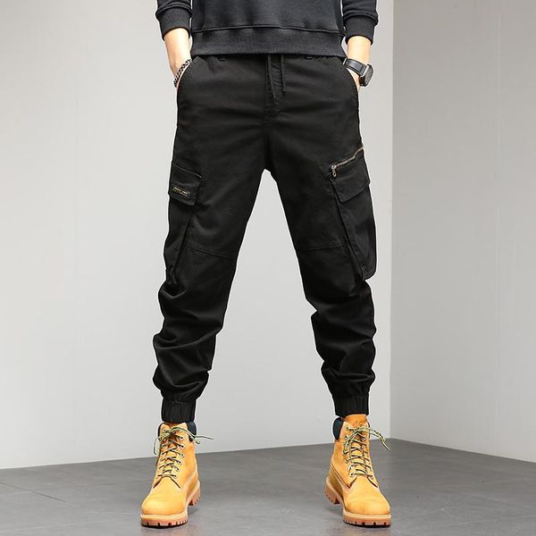 men's pants 2021 solid color cargo tracksuit slim fit male black military sweatpants streetwear casual jogger trouse mens brand
men's pants 2021 solid color cargo tracksuit slim fit male black military sweatpants streetwear casual jogger trouse mens brand