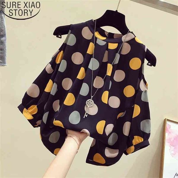 vintage blouses women plus size summer korean fashion loose lantern sleeves strapless polka dot printed chiffon shirts 14504 210506, White
vintage blouses women plus size summer korean fashion loose lantern sleeves strapless polka dot printed chiffon shirts 14504 210506, White