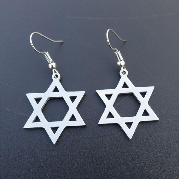 dangle & chandelier stainless steel star of david women hexagram earrings, Silver
dangle & chandelier stainless steel star of david women hexagram earrings, Silver