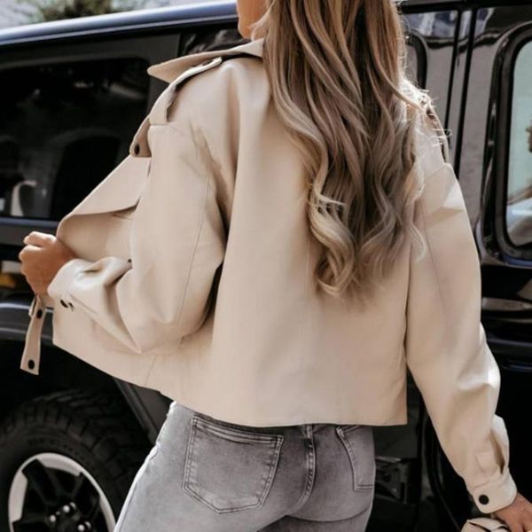women's jackets cardigan fabulous lady biker jacket soft fall pockets for outdoor, Black;brown
women's jackets cardigan fabulous lady biker jacket soft fall pockets for outdoor, Black;brown