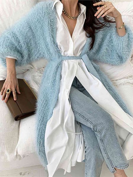 women's jackets colorfaith autumn winter sweaters elegant lady mohair cardigans fashionable lace up pink long knitwear swc3378 j1aw, Black;brown
women's jackets colorfaith autumn winter sweaters elegant lady mohair cardigans fashionable lace up pink long knitwear swc3378 j1aw, Black;brown