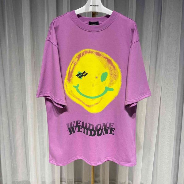 fashion t shirt 2021ss spring and summer we11done smiling face print loose fried street mirage trendsetter short sleeve, White
fashion t shirt 2021ss spring and summer we11done smiling face print loose fried street mirage trendsetter short sleeve, White