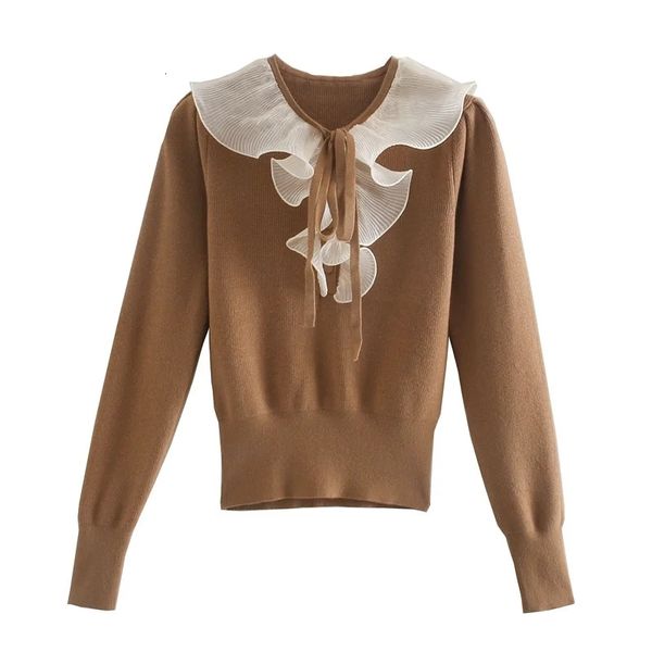 women's sweaters za-novo suéter slim fit feminino de tricô, modelo casual, decote redondo, manga longa, com babados, decoração, 1d03, White;black
women's sweaters za-novo suéter slim fit feminino de tricô, modelo casual, decote redondo, manga longa, com babados, decoração, 1d03, White;black