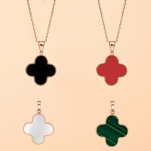 fashion jewelry necklace black and white red green four leaf flower 18k gold necklace diamond clover buckle, Silver
fashion jewelry necklace black and white red green four leaf flower 18k gold necklace diamond clover buckle, Silver