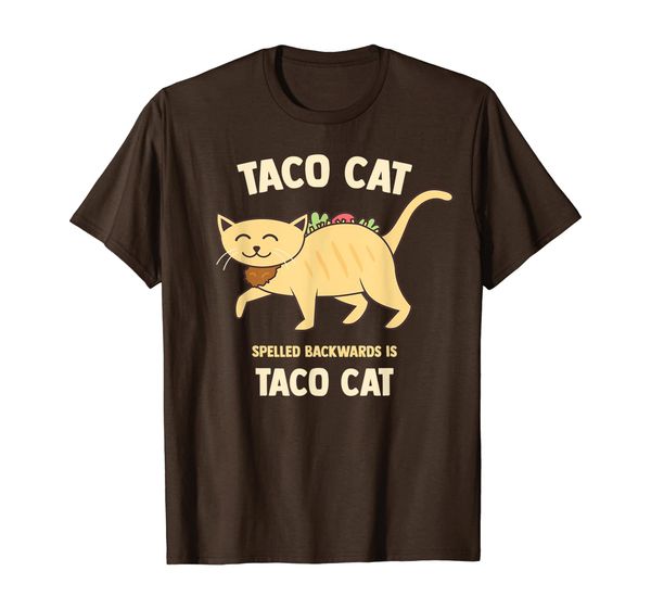 taco cat shirt funny spelled backwards adorable gift, White;black
taco cat shirt funny spelled backwards adorable gift, White;black