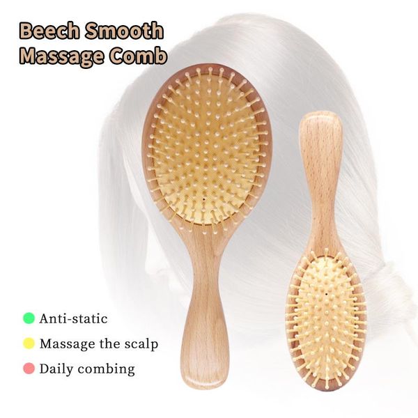 hair brushes eco-friendly scalp massager detangling brush comb for natural wood paddle hairbrush women, Silver
hair brushes eco-friendly scalp massager detangling brush comb for natural wood paddle hairbrush women, Silver