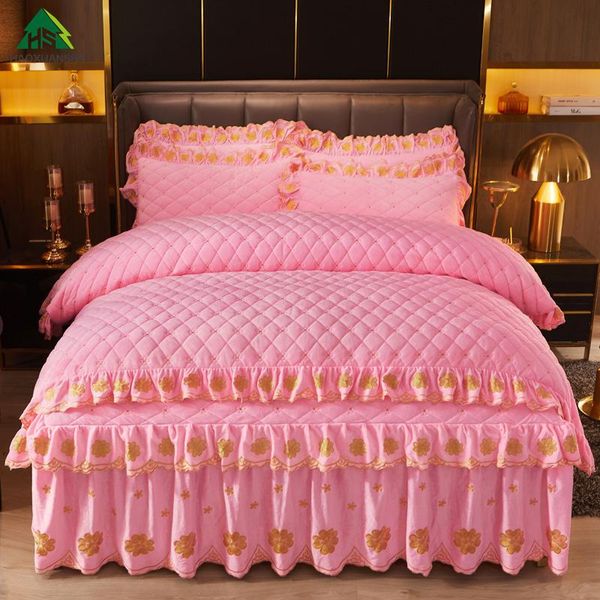 bedding sets princess pink magic velvet flannel fleece four leaf clover warm winter thickening bed skirt pillowcase duvet cover
bedding sets princess pink magic velvet flannel fleece four leaf clover warm winter thickening bed skirt pillowcase duvet cover