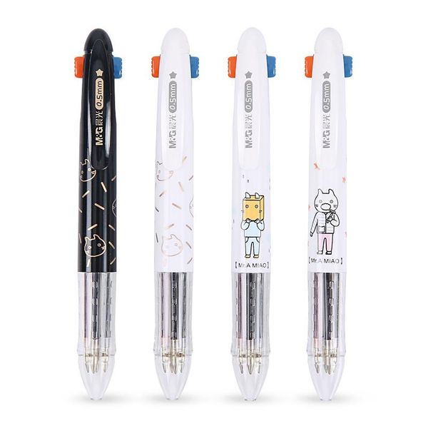 pcs of cute 4-color ballpoint pen for school stationery & office supply pens, Blue;orange
pcs of cute 4-color ballpoint pen for school stationery & office supply pens, Blue;orange