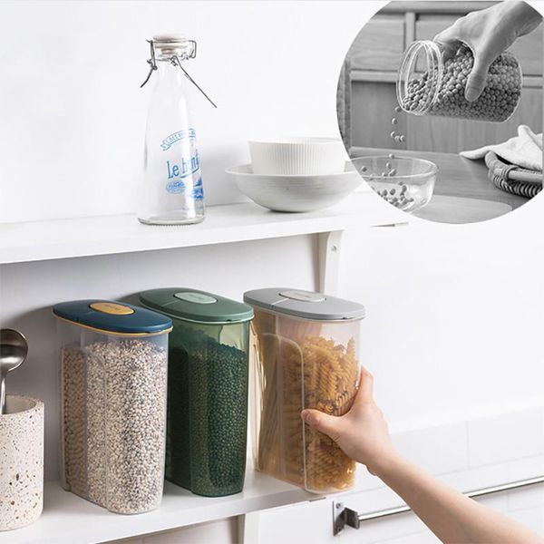 storage bottles & jars organizer airtight grain box capacity compartment dry goods tank 2.5l kitchen accessories #4s
storage bottles & jars organizer airtight grain box capacity compartment dry goods tank 2.5l kitchen accessories #4s