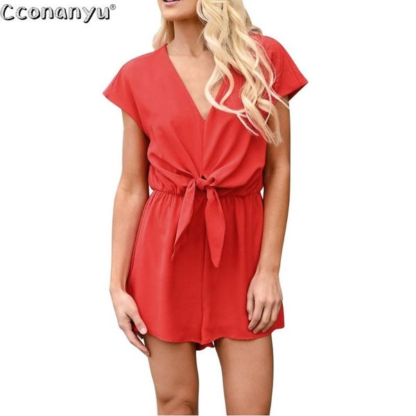 women's jumpsuits & rompers women v neck chiffon jumpsuit 2021 beach overalls shorts casual loose playsuits bandage, Black;white
women's jumpsuits & rompers women v neck chiffon jumpsuit 2021 beach overalls shorts casual loose playsuits bandage, Black;white