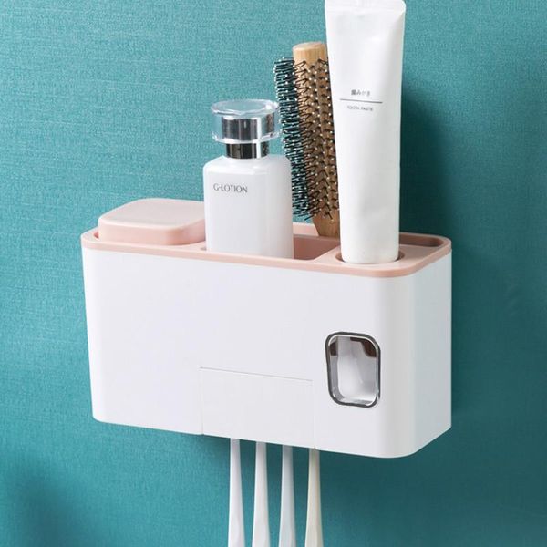 toothbrush holders multifunctional holder wall automatic toothpaste brush cup set gargle storage shelf
toothbrush holders multifunctional holder wall automatic toothpaste brush cup set gargle storage shelf