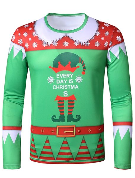 fashion green christmas hat shoes cute printed pattern men's christmas 3d printing t-shirt long sleeve party streetwear round neck high, White;black
fashion green christmas hat shoes cute printed pattern men's christmas 3d printing t-shirt long sleeve party streetwear round neck high, White;black