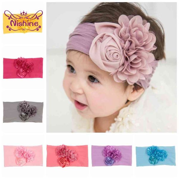 nishine soft stretch satin rose flower baby headband newborn knot wide nylon headwraps turban girls headwear kids p props, Slivery;white
nishine soft stretch satin rose flower baby headband newborn knot wide nylon headwraps turban girls headwear kids p props, Slivery;white