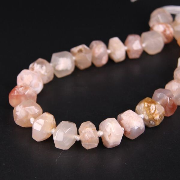 15.5"/strand natural cherry blossom agates faceted rondelle nugget loose beads,sakura stone gems pendants for jewelry making, Black
15.5"/strand natural cherry blossom agates faceted rondelle nugget loose beads,sakura stone gems pendants for jewelry making, Black
