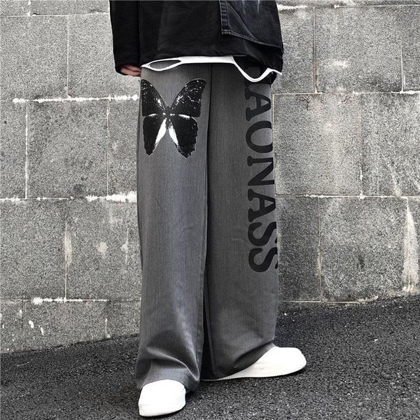 women's pants & capris 2021 autumn women y2k butterfly print street sports pant grey high waist belt pocket korean fashion, Black;white
women's pants & capris 2021 autumn women y2k butterfly print street sports pant grey high waist belt pocket korean fashion, Black;white